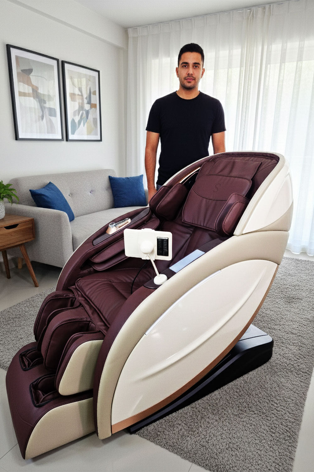 Deemark Massage Chair: Ultimate Comfort and Relaxation ( SB008 WLT3266)