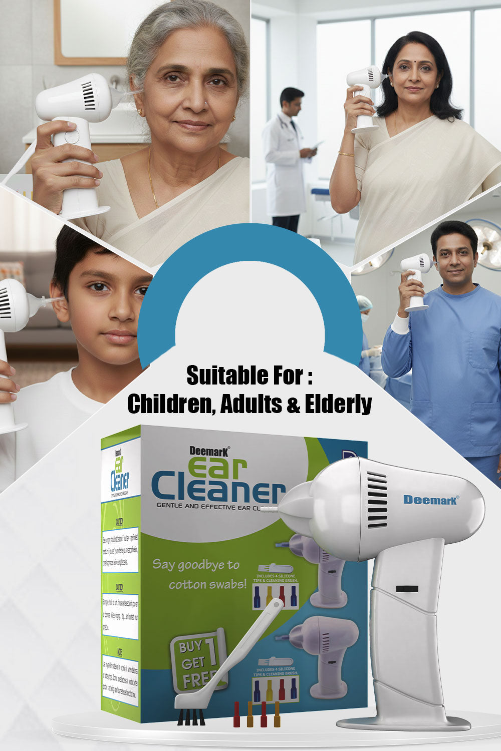 Deemark Aspir Oreille Ear Cleaner