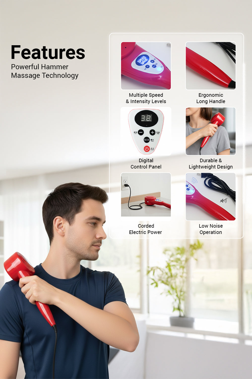 Deemark Full Body Hammer Massager