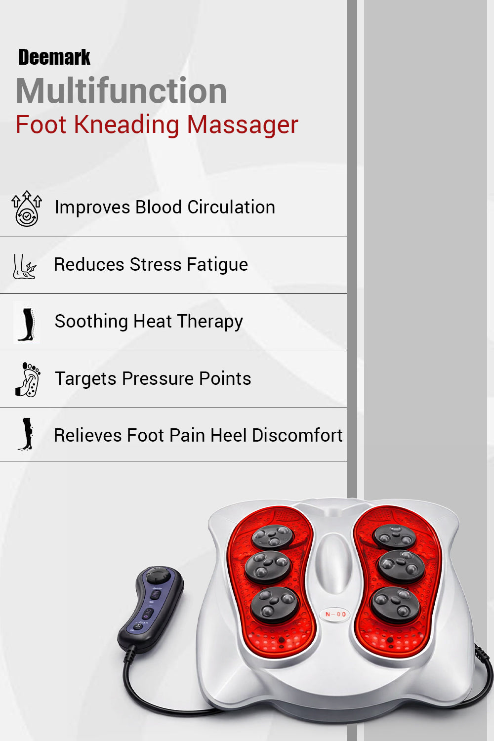 Deemark Multifunction Foot Kneading Massager